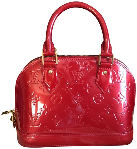 louis vuitton alma patent leather bag|Louis Vuitton Alma tote bag.